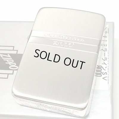 画像2: ZIPPO ライター ジッポ 1941 復刻レプリカ ミラーライン シルバー サテン＆鏡面 かっこいい おしゃれ シンプル メンズ レディース ギフト プレゼント