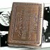 画像2: ZIPPO 1935 復刻レプリカ ジッポ ライター GUARANTEE ギャランティ 銅古美 カッパー　おしゃれ 角型 彫刻 Zippoライター かっこいい ギフト 動画有り プレゼント (2)