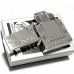 画像4: ZIPPO ライター ジッポ 1935 復刻レプリカ アトラースクロック シルバー 燻し 時計 ラインストーン 3バレル かっこいい おしゃれ 角型 メンズ レディース ギフト プレゼント