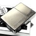 画像3: ZIPPO 1935 復刻レプリカ ジッポ かっこいい ライター サイドブラック ロゴデザイン リューターカット 角型 シルバーサテン＆ブラック 黒銀 おしゃれ メンズ ギフト