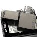 画像5: ZIPPO 1935 復刻レプリカ ジッポ かっこいい ライター サイドブラック ロゴデザイン リューターカット 角型 シルバーサテン＆ブラック 黒銀 おしゃれ メンズ ギフト