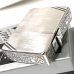 画像2: ZIPPO ライター ジッポ 1935 復刻レプリカ シルバー 燻し 3面アラベスク ダイアゴナルライン 3バレル かっこいい 唐草 彫刻 アンティーク 角型 メンズ ギフト (2)