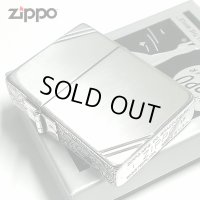 ZIPPO ライター ジッポ 1935 復刻レプリカ シルバー 燻し 3面アラベスク ダイアゴナルライン 3バレル かっこいい 唐草 彫刻 アンティーク 角型 メンズ ギフト