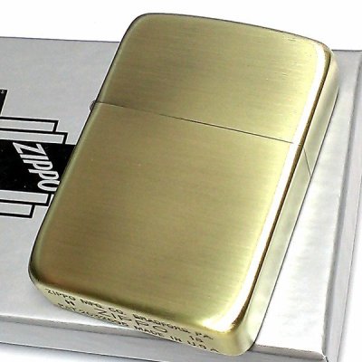 画像2: ZIPPO ライター 1941復刻 レプリカ ジッポ アンティークブラス 古美仕上げ ゴールド シンプル スタンダード 丸角 かっこいい おしゃれ メンズ ギフト