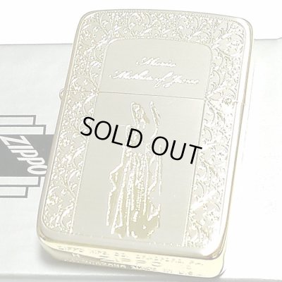 画像2: ZIPPO 1941 復刻レプリカ ジッポ ライター マリア シルバーサテン＆ゴールド かっこいい 金銀 おしゃれ 丸角 メンズ レディース ギフト プレゼント