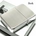 画像5: ZIPPO ライター 1941復刻 レプリカ ジッポ GUARANTEE シルバーサテン シンプル スタンダード ギャランティ 丸角 かっこいい おしゃれ メンズ ギフト プレゼント