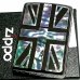 画像5: ZIPPO アーマー ジッポ サイモンカーター ライター ブランド かっこいい ユニオンジャック シェルインレイ ブラック 天然貝 サイド彫刻 メンズ ギフト プレゼント おしゃれ