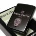 画像5: ZIPPO サイモンカーター ジッポ ライター スカルメタル スワロフスキー ドクロ マットブラック 艶消し 黒 かっこいい おしゃれ メンズ ブランド ギフト