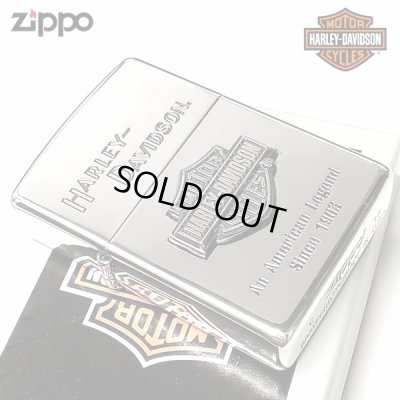 画像1: ZIPPO ライター ハーレーダビッドソン ジッポ シルバー エスメタル HARLEY-DAVIDSON 日本国内限定モデル かっこいい メンズ ギフト