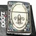 画像2: ZIPPO ジッポ アーマー 重厚 リリー 天然貝象嵌 シェルインレイ ライター 綺麗 シルバー ホワイトシェル 鏡面 おしゃれ かっこいい メンズ レディース プレゼント ギフト  (2)