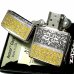 画像5: ZIPPO ライター アーマー 5面 アラベスク ジッポ シルバー＆ゴールド 銀 金 中世模様 かっこいい 5面加工 重厚 メンズ ギフト プレゼント