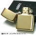 画像3: ZIPPO ライター ゴールドアーマー ジッポ ブラス ポリッシュ シンプル 無地 金タンク 重厚モデル かっこいい メンズ プレゼント ギフト (3)