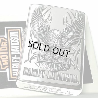 画像2: ZIPPO ライター ハーレーダビッドソン ジッポ シルバー ビッグメタル イーグル 鷲 HARLEY-DAVIDSON 日本国内限定モデル かっこいい メンズ ギフト