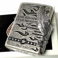 ZIPPO ハーレーダビッドソン ジッポ ライター アンティークシルバー 銀古美 3面大型メタル 鷲 HARLEY-DAVIDSON 日本国内限定モデル かっこいい メンズ ギフト