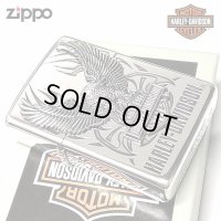 ZIPPO ライター ハーレーダビッドソン ジッポ シルバー ビッグメタル イーグル 鷲 HARLEY-DAVIDSON 日本国内限定モデル かっこいい メンズ ギフト