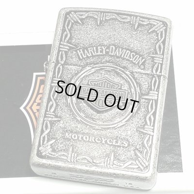 画像2: ZIPPO ライター ハーレーダビッドソン ジッポ アンティーク シルバー 古美バレル仕上げ 彫刻 かっこいい 日本限定モデル メタル おしゃれ メンズ ギフト プレゼント