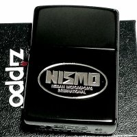 ZIPPO ライター NISMO ニッケル ブラック 日産公認モデル 車 ジッポ かっこいい ニッサン メンズ ギフト プレゼント