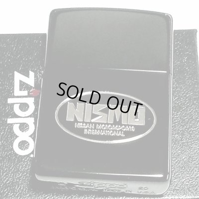 画像1: ZIPPO ライター NISMO ニッケル ブラック 日産公認モデル 車 ジッポ かっこいい ニッサン メンズ ギフト プレゼント