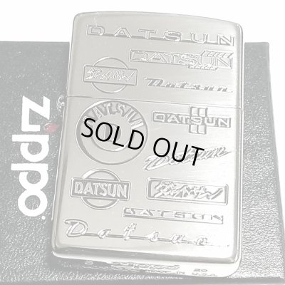 画像1: ジッポ ダットサン イブシ ZIPPO ライター DATSUN シルバー 日産公認モデル 車 かっこいい ニッサン メンズ ギフト プレゼント