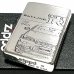 画像6: ZIPPO ライター スカイラインGT-R 生誕50周年記念 車 ジッポ R34 限定 日産公認モデル GTR-BNR34 シリアル入り シルバーイブシ 両面加工 かっこいい メンズ ギフト プレゼント