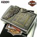 画像3: ZIPPO ライター ハーレーダビッドソン ジッポ アンティークシルバー＆ゴールド 金銀 古美仕上げ 3面メタル イーグル 日本国内限定モデル かっこいい ジッポー ギフト