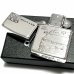 画像5: ZIPPO ライター スカイラインGT-R 生誕50周年記念 車 ジッポ R34 限定 日産公認モデル GTR-BNR34 シリアル入り シルバーイブシ 両面加工 かっこいい メンズ ギフト プレゼント