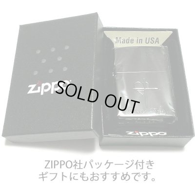 画像5: ZIPPO ジッポ クロス ハート ラバーズ 彫刻 ライター ブラックミラー 可愛い おしゃれ 黒 レディース メンズ ギフト ペア プレゼント 女性 