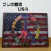 画像1: アメリカン ブリキ看板 USA アメリカ 国旗 ピースマーク プレート 壁飾り ビンテージ 大きい 雑貨 インテリア 可愛い かわいい かっこいい サーファー カフェ 店舗 (1)