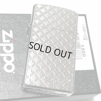 画像2: ZIPPO スリム ジッポ ライター 七宝 細密エッチング 彫刻 ニッケル鍍金 シルバー Metal Plate 女性 可愛い おしゃれ メンズ レディース