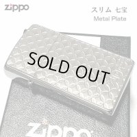 ZIPPO スリム ジッポ ライター 七宝 細密エッチング 彫刻 ニッケル鍍金 シルバー Metal Plate 女性 可愛い おしゃれ メンズ レディース