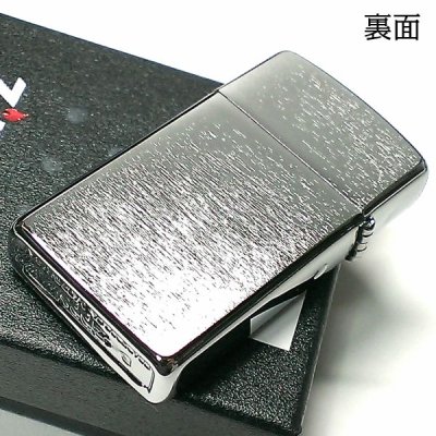 画像3: ZIPPO スリム ジッポ ライター フクロウ 細密エッチング 梟 彫刻 ニッケル鍍金 シルバー Metal Plate 可愛い メンズ レディース 女性