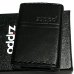 画像1: ZIPPO 革巻き ジッポ ライター ロゴ ブラック レザー 黒 本牛革 シンプル かっこいい 皮 メンズ ギフト プレゼント (1)