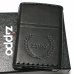 画像1: ZIPPO おしゃれ ライター 革巻き ブラック ジッポ ロゴデザイン レザー シンプル 本牛革 黒 かっこいい 皮 メンズ 渋い ギフト プレゼント (1)