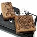 画像7: ZIPPO ライター 本革巻き ジッポ カオス シェリダンクラフト 手彫り Leather Works 牛革 ハンドメイド 彫刻 かっこいい おしゃれ ブランド メンズ 高級 ギフト