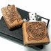 画像7: ZIPPO 革巻き ライター おしゃれ ジッポ かっこいい カオス シェリダンクラフト＆バスケット 手彫り Leather Works 牛革 ハンドメイド 彫刻 メンズ ブランド ギフト