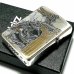 画像8: ZIPPO アーマー 天野喜孝 ジッポ ライター 両面デザイン アンティーク 銀いぶし 彫刻柄 かっこいい 重厚 おしゃれ ゲーム メンズ ギフト プレゼント