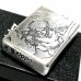 画像3: ZIPPO ライター 天野喜孝 ジッポ アンティークシルバー 銀燻し 彫刻デザイン かっこいい おしゃれ ゲーム メンズ ギフト プレゼント