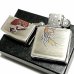 画像5: ZIPPO ライター 天野喜孝 ジッポ ゲーム 銀イブシ エッチング彫刻 アンティークシルバー かっこいい おしゃれ メンズ ギフト