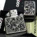 画像5: ZIPPO セクシーメタル ジッポ ライター 裏面蝶 限定シリアルNo.入り 両面加工 ガンメタ 薔薇 Sexy Metal バタフライ シルバー メタル貼り 銀 おしゃれ メンズ レディース ギフト プレゼント