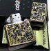 画像5: ZIPPO セクシーメタル 裏面蝶 ジッポ ライター 限定シリアルNo.入り 両面加工 ガンメタ 薔薇 Sexy Metal バタフライ ゴールド メタル貼り 金 おしゃれ メンズ レディース ギフト プレゼント