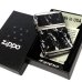 画像6: ジッポ ライター ZIPPO ロゴ ブラック ホワイト 大理石 4面加工 シルバー Marble Logo かっこいい おしゃれ メンズ ギフト プレゼント