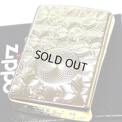 画像2: ZIPPO ライター アーマー ゴールド グリッター8 両面加工 ジッポ 重厚 NC彫刻 金タンク かっこいい ダイヤカット おしゃれ 金メッキ メンズ ギフト プレゼント