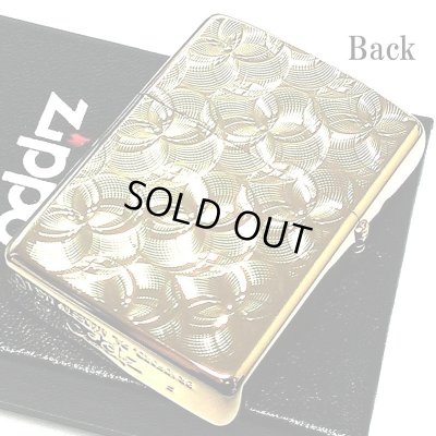 画像3: ZIPPO ライター アーマー ゴールド グリッター8 両面加工 ジッポ 重厚 NC彫刻 金タンク かっこいい ダイヤカット おしゃれ 金メッキ メンズ ギフト プレゼント