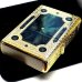 画像2: ZIPPO ライター 1937レプリカ フラットトップ ゴールド&ブルー ファンタジーブック ジッポ かっこいい 5面加工 エッチング彫刻 金青 金タンク おしゃれ メンズ プレゼント ギフト (2)