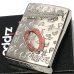 画像5: ZIPPO かわいい 楽器 タンバリン メタル ジッポロゴ ライター シルバー 可愛い 両面加工 ハート 音符 ホワイトニッケル 銀 おしゃれ メンズ レディース プレゼント ギフト