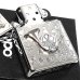 画像4: ジッポ 楽器 ホルン ZIPPO ライター ロゴ シルバー 可愛い 両面加工 ハート かわいい 音符 ホワイトニッケル 銀 おしゃれ メンズ レディース プレゼント ギフト