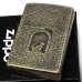 画像2: ZIPPO ネコ CAT ジッポライター レンガ 真鍮メッキ 猫 ゴールド おしゃれ かわいい 女性 可愛い レディース ギフト メンズ プレゼント (2)