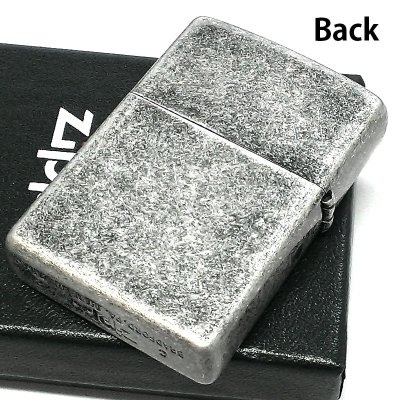 画像3: ZIPPO ライター おしゃれ ジッポ ロゴ アラベスク ニッケルバレル エッチング彫刻 唐草 アンティークシルバー かっこいい メンズ お洒落 父の日 ギフト プレゼント