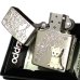 画像5: ZIPPO ライター ネコ kitten herart cream シルバー ジッポ 猫 可愛い ハート 立体ネコメタル 女性 レディース ねこ かわいい おしゃれ メンズ ギフト プレゼント