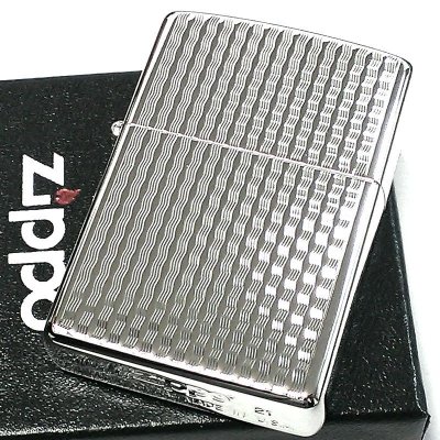 画像1: ZIPPO ライター かごめ ダイヤカット ジッポ 籠目 シルバー ホワイトニッケル かっこいい ギフト 銀 おしゃれ メンズ 父の日 プレゼント